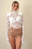 Allisa Lace Bodysuit / Ivory