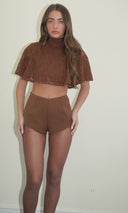 Knicker Shorts/ Chocolate