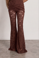 Estelle Lace Flares / Brown