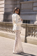 Lena Cinch Blazer / Cream