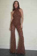 Estelle Lace Flares/ Chocolate