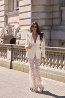 Lena Cinch Blazer / Cream