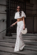 Estelle Lace Flares /Cream