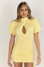 Lemon Twist Bodysuit & Skirt Set