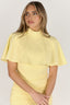Nova Cape Dress / Lemon