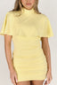 Nova Cape Dress / Lemon