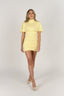 Nova Cape Dress / Lemon