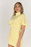 Nova Cape Dress / Lemon