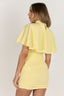 Nova Cape Dress / Lemon
