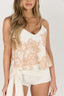 Flora Cami Top & Tie Short Set