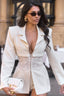 Lena Cinch Blazer / Cream