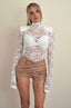 Allisa Lace Bodysuit / Ivory
