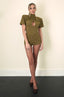 Twist Bodysuit / Olive