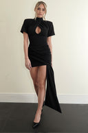Twist Bodysuit / Black