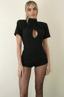 Twist Knicker Shorts / Black