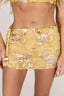Yellow Shimmer Skirt